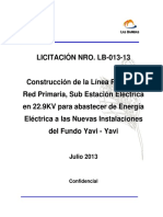 Bases_Construccion Linea MT
