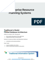 ERP Systems: Traditional Closed Database Model vs Modern Multi-Module Approach