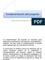 Fundamentación Del Proyecto PDF