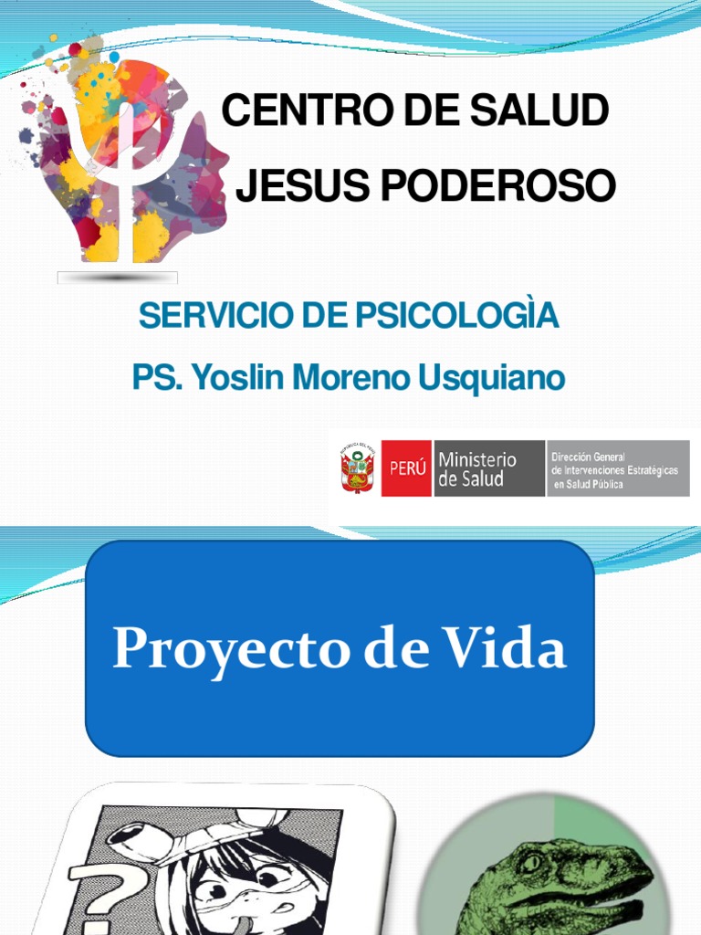 Proyecto de Vida - Secundaria | PDF