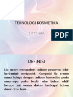 TEKNOLOGI KOSMETIKA