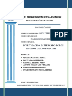 Investigación Insumos de La Ingeniería Civil