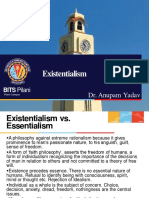 Existentialism: Dr. Anupam Yadav