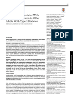 Risk Factors Associated With Severe Hypoglycemia in Older Adults With Type 1 Diabetes