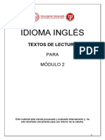 Idioma Inglés: Textos de Lectura