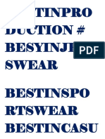 Bestinpro Duction # Besyinjean Swear