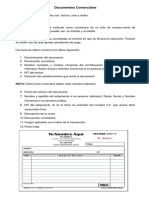 Documentos comerciales factura vale recibo