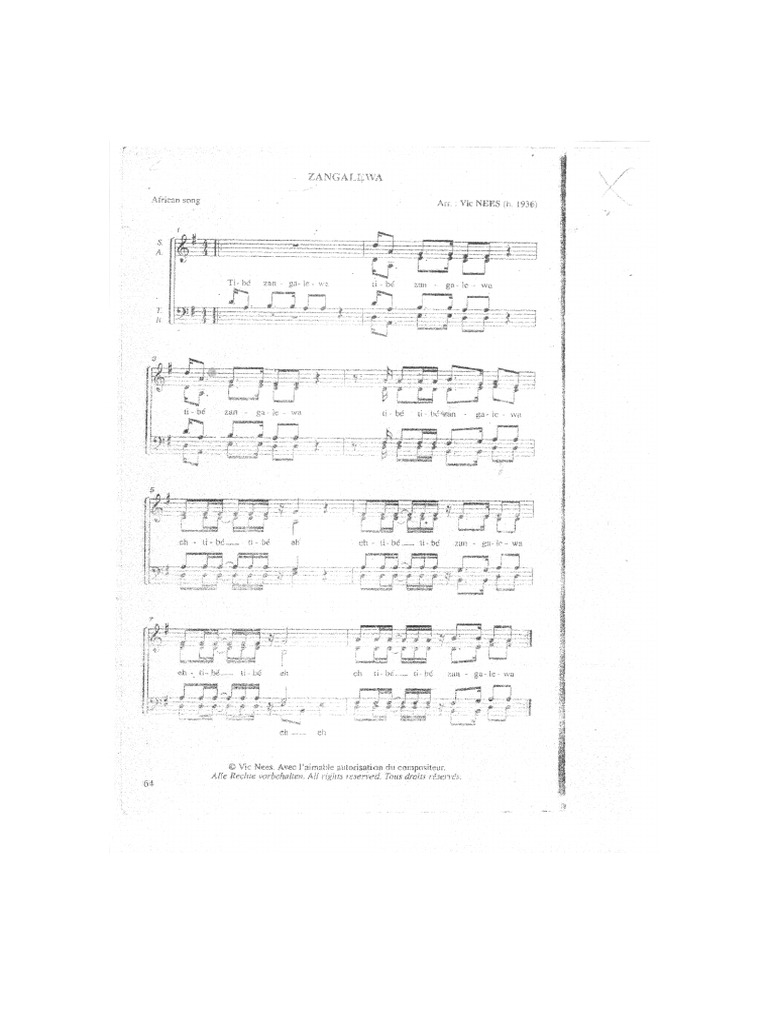 Zangalewa | PDF