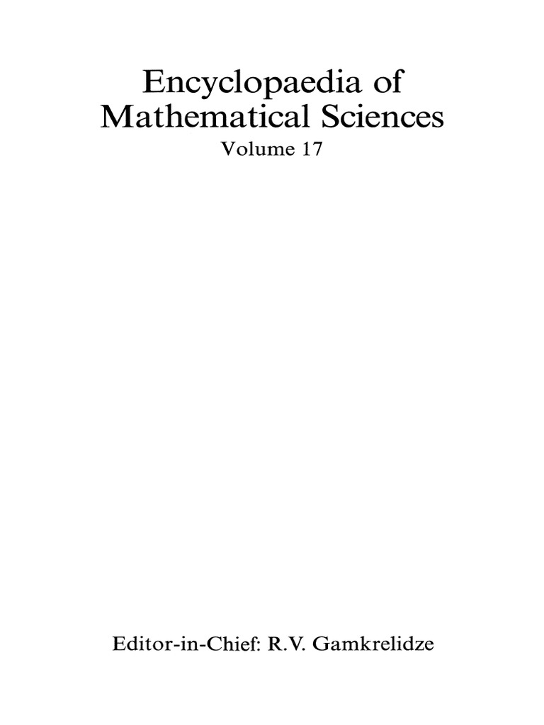 General Topology I - Basic Concepts and Constructions Dimension Theory ...