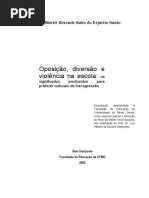 UFMG5_Oposição, Diversão e Violência Na Escola_os Significados Produzidos Para Práticas Culturais de Transgressão