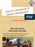 Why vets need disaster preparedness