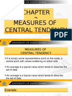 2 Measures of Central Tendency