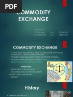 COMMODITY EXCHANGE - FM Updated