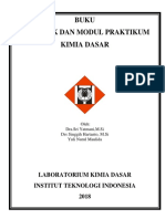 Buku Petunjuk Dan Modul Praktikum Kimia Dasar