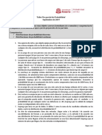 SEGUNDO TALLER PREPARCIAL Probabilidad 2019-2 PDF