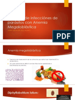 Relación de Infecciónes DL Con Anemia Megaloblástica