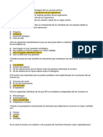 Evolución biológica y origen humano