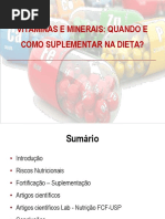 Vitaminas e Minerais Quando e Como Suplementar Na Dieta