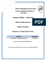 Examen Ordinario Mecanismos