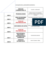 Semanalización RM Quinto Año