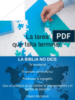 La Tarea Que Falta Terminar