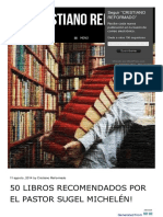 Libros Recomendados Por El Pastor Sugel Michelen PDF