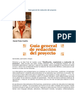 Guia General de Redaccion Del Proyecto PDF