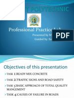 Professional Practice Lab: Presented by MANOJ.D Guided By: Santhosha