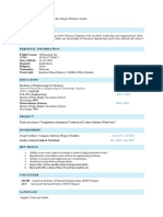 Aqeel's CV (Chemical Engineer)