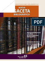 Nueva Gaceta Bibliográfica UNAM