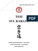 Tesi Sul Karate (Laura Pagan)