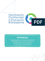 PLANIFICACION CURRICULAR