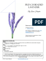 French Beaded Lavender by Lauren Harpster PDF