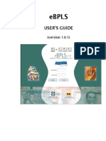 eBPLS User Guide PDF