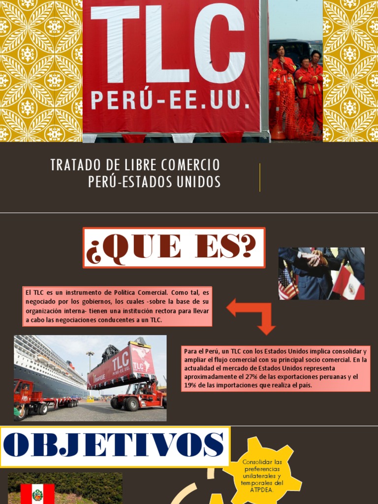 Impacto del TLC Perú-EE.UU. en Comercio | PDF | Tratado de Libre ...