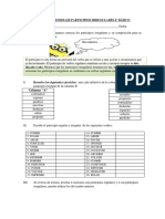 Guia de Aprendizaje Participios Irregulares 6º Basico