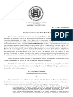 Sentencia de La Sala de Casación Civil