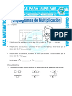 Criptogramas de matematica