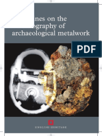 Guidelines On The X-Radiography of Archaeological Metalwork