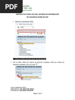 Instructivo para Capturar SU53 en SAP | PDF | Archivo de computadora ...