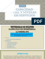 Niveles de Servicio de Una Via