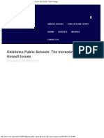 Oklahoma Public Schools The Increasing Sexual Assault Issues - 985 KVOO - Tulsa, OK