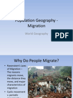 Population Geography - Migration