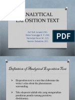 Analytical Exposition Text