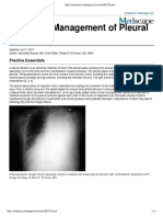 Pleural Effusion Management Medescape 2