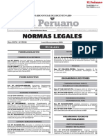 Cuadernillo del Diario "El Peruano"