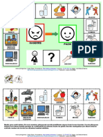 Pictograma/ Cartel para manejo de rabietas