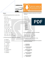 22 Ejercicios de Operaciones Con Números Decimales - Primero de Secundaria PDF