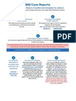 Standard Case Report Checklist and Template For Authors