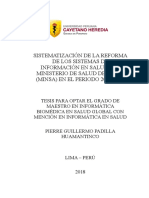 Sistematizacion PadillaHuamantinco Pierre PDF